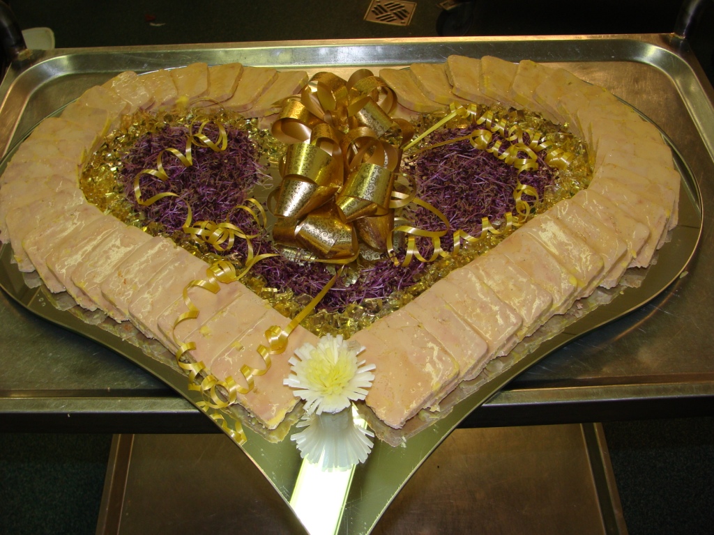 Buffet à la carte , Terrine de foie gras maison